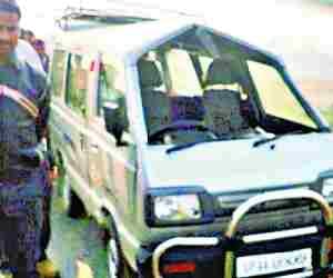 School van met an accident