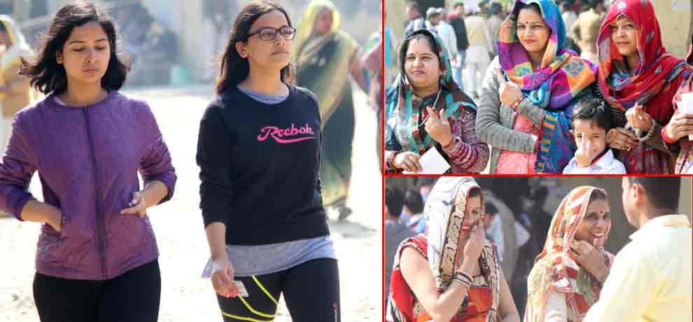 up election 2017 first phase voting photos