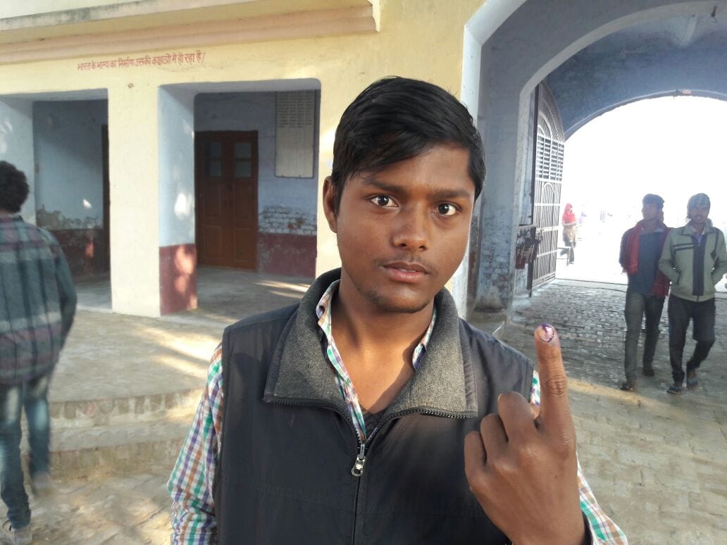 youngster enthusiasm seen in first phase of polling in uttar pradesh 