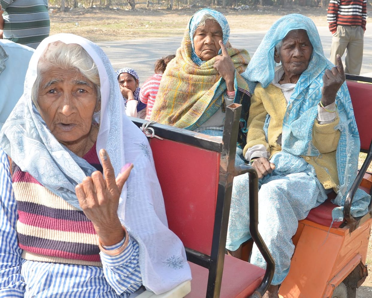 The vote in the final stages of age.