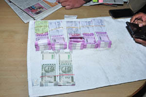 1.1 million received from the transporter car 