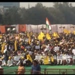 yogendra yadav rally