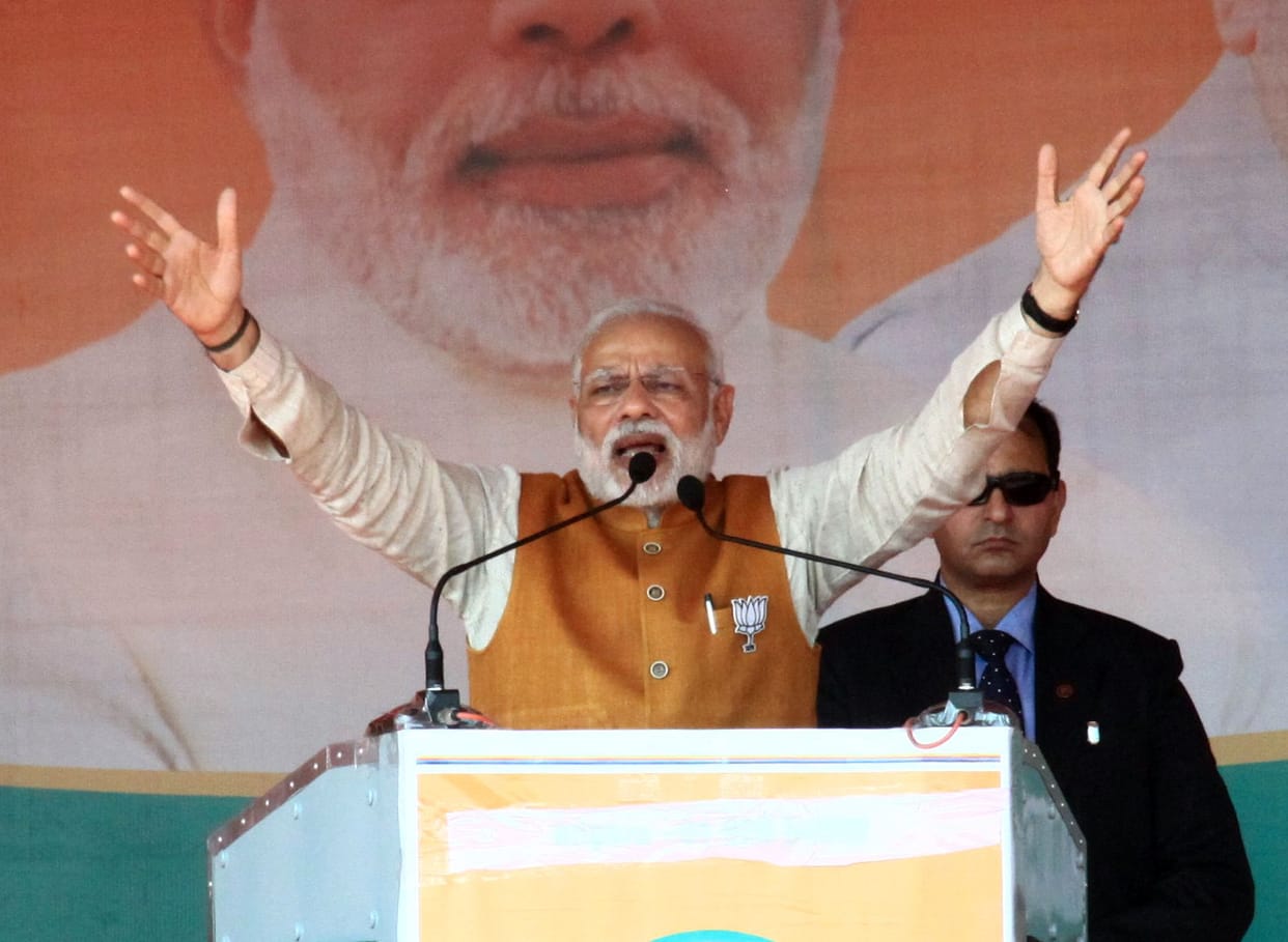 Narendra Modi 2 days gujrat visit