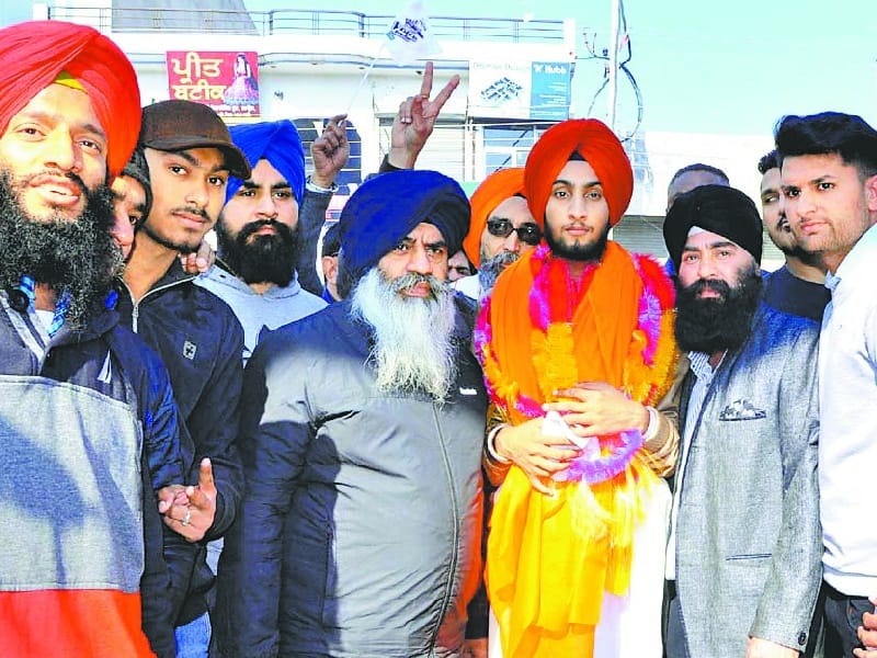 TV show, Vice of Punjab, the final round, Prkjit Singh, Sangrur reception on arrival, Sangrur
