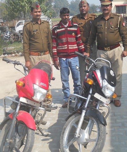 Recovered two stolen bikes, one arrested