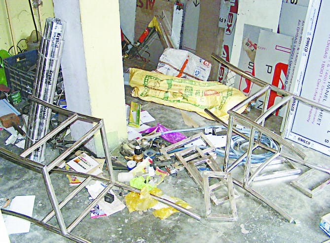 Millions stolen in a single night at five stores