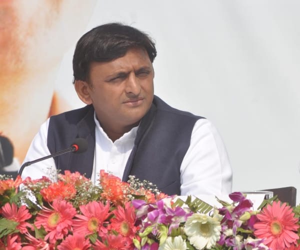 akhilesh yadav rally bahraich