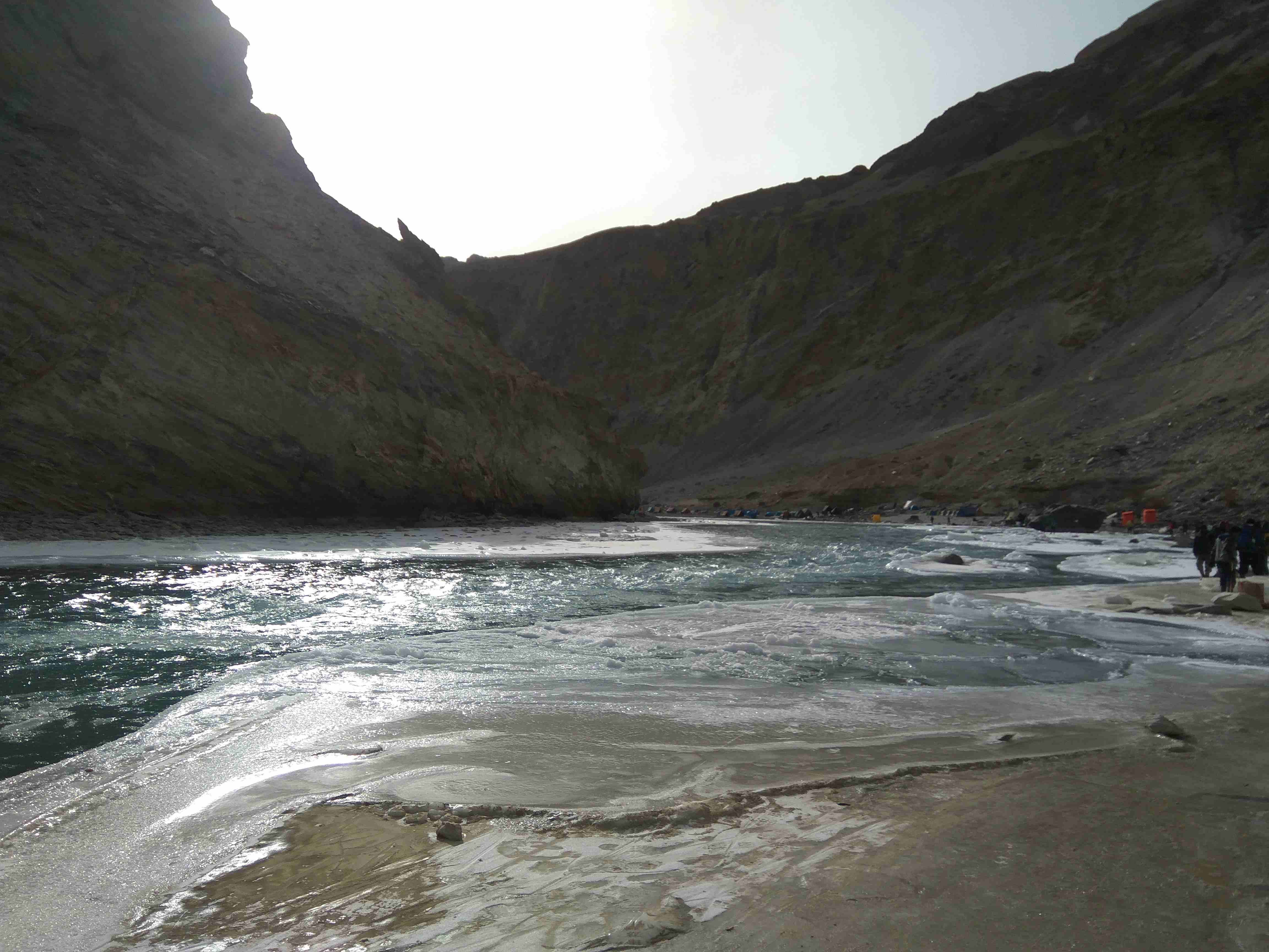 thrill of chadar track will start from seven January -30 degree,several trackers to come leh ladakh