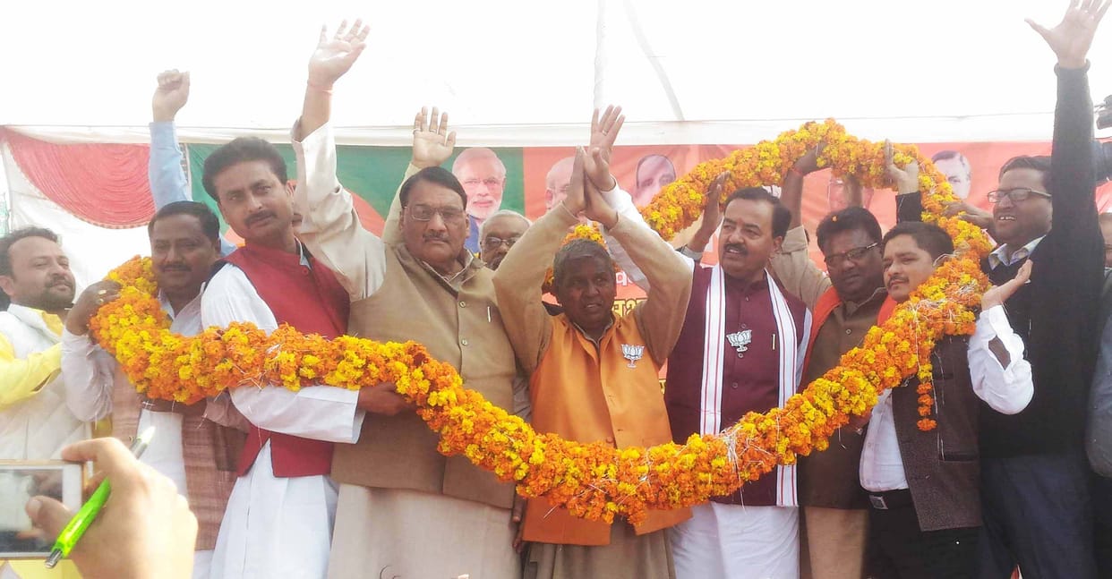 "Congress is contesting through broken Baisakhi SP '