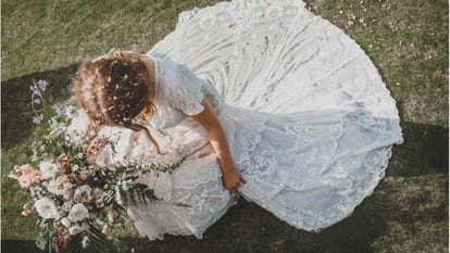 150 years old wedding dress has been found