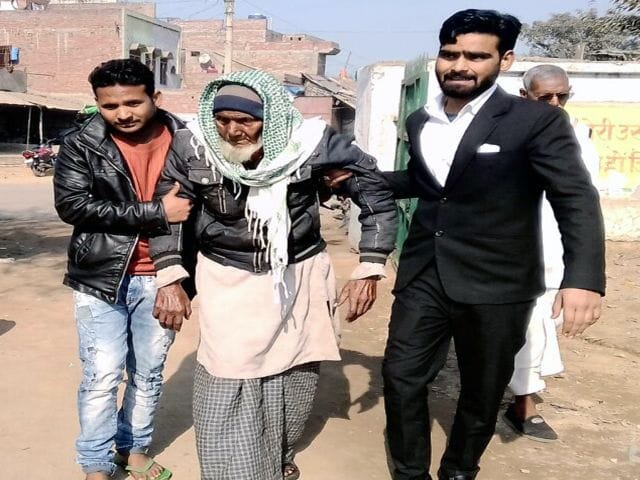 Sticks, crutches and tricycle arrived polling