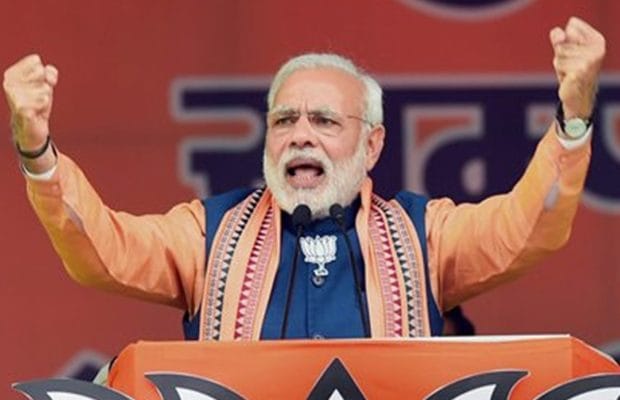 PM modi tries to polarise UP election.