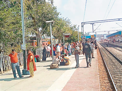 three super fast trains went through broken track