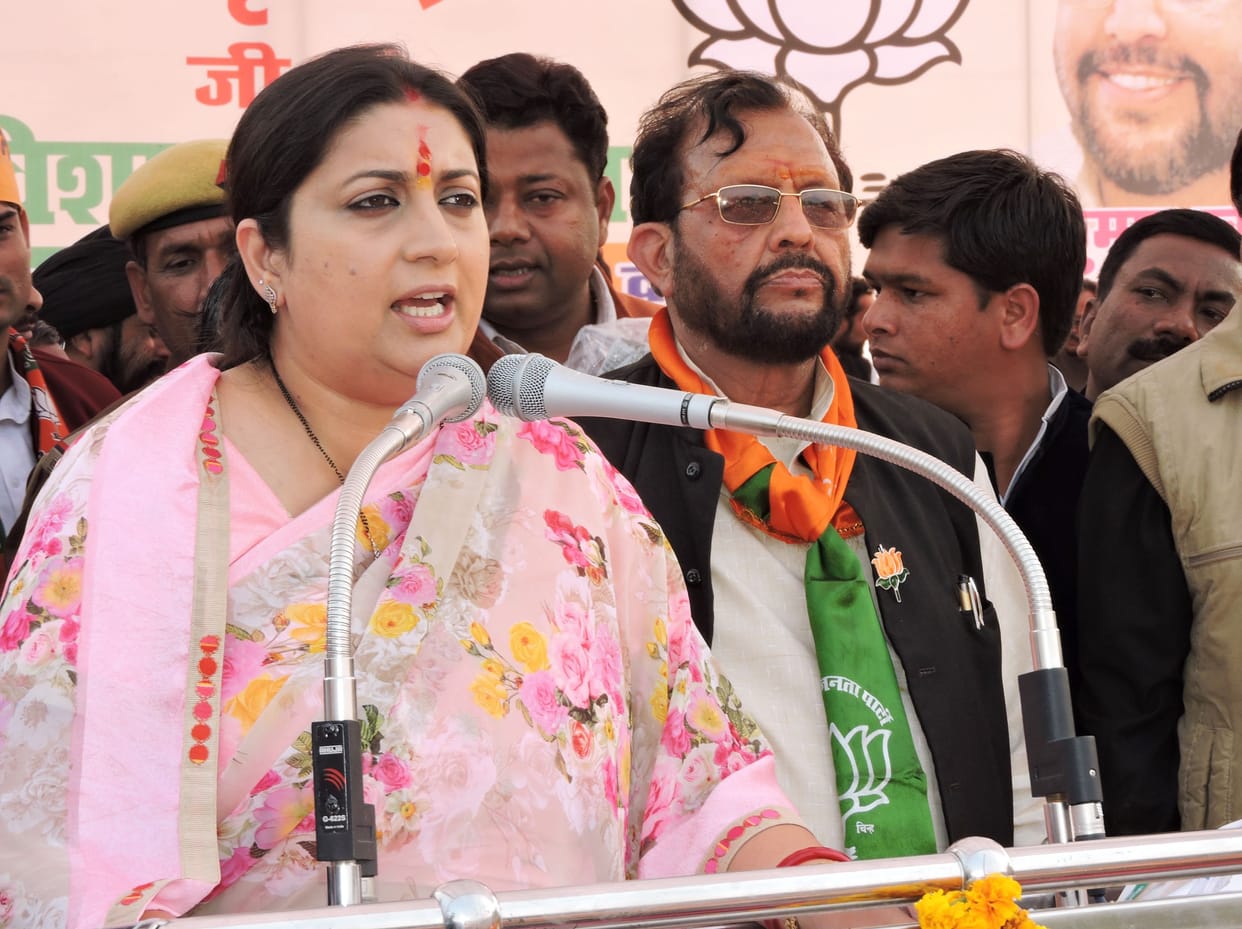 Daughters-in-law was messing Abru: Smriti Irani