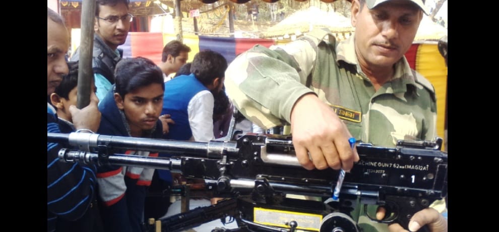 These indigenous weapons are our young coir dust militants on border