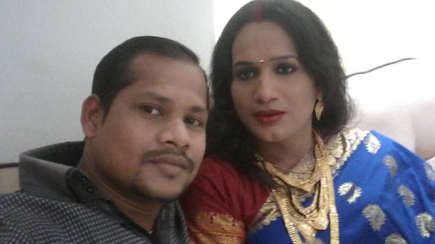 transgender marriage with a great enthusiasm 