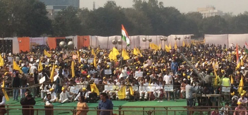 Yadav's rally was Basanti Ramlila Maidan, Delhi's problems Dressed 11 forum