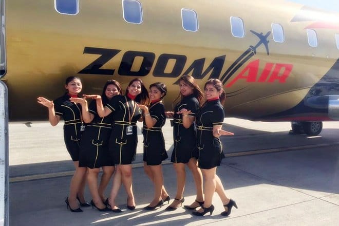 zoom airlines launched in india
