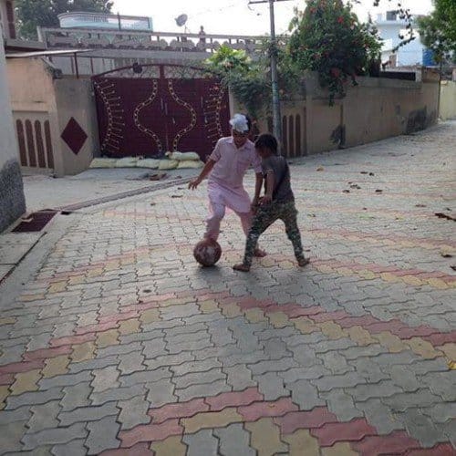 unique village of army soldiers, situated in hisar