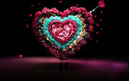 So please your partner on Valentine's Day this year, These special pictures