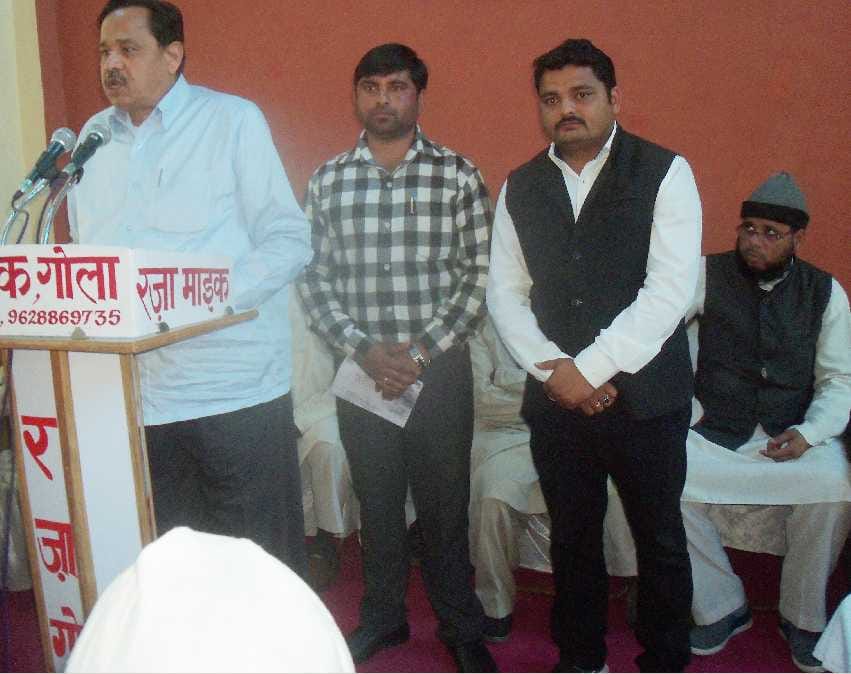 Muslims cajolingly politics SP: Nasimuddin