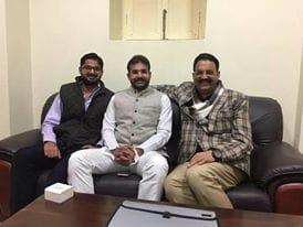 son of mukhtar ansari submit his nomination from ghosi seat