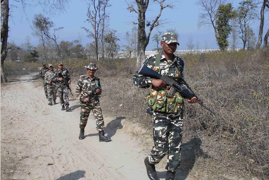Nepal vigil on the border security agencies