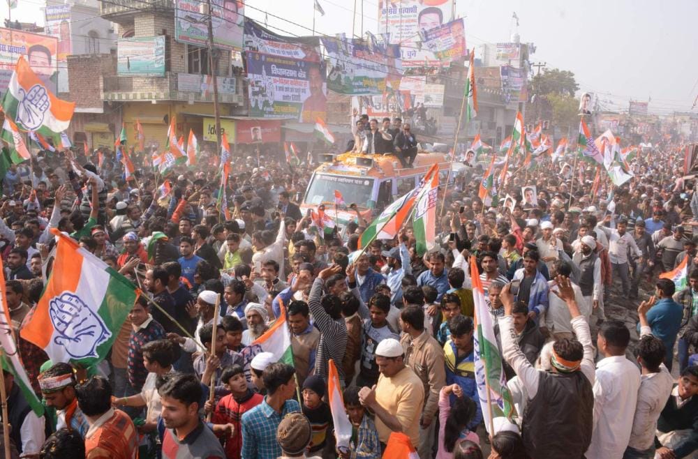 rahul gandhi haridwar road show