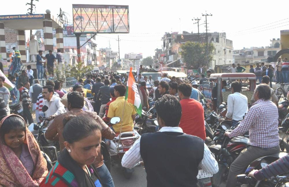 rahul gandhi haridwar road show