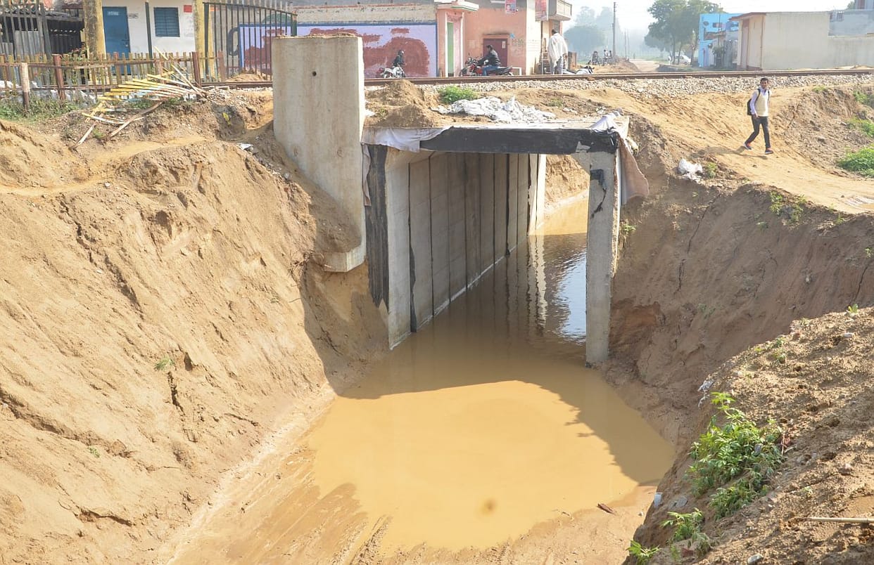 Railway officials said the alternative route.