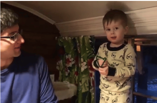 a family in America now live in a converted school bus.