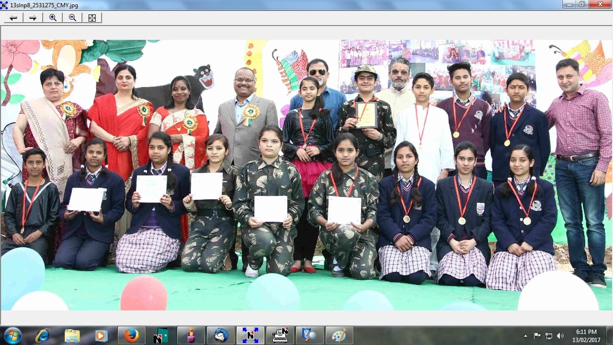 Gitanjali school celebrate a annual function