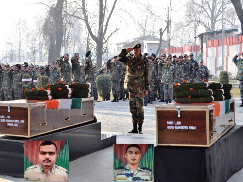 army paid homage to martyrs of kulgam