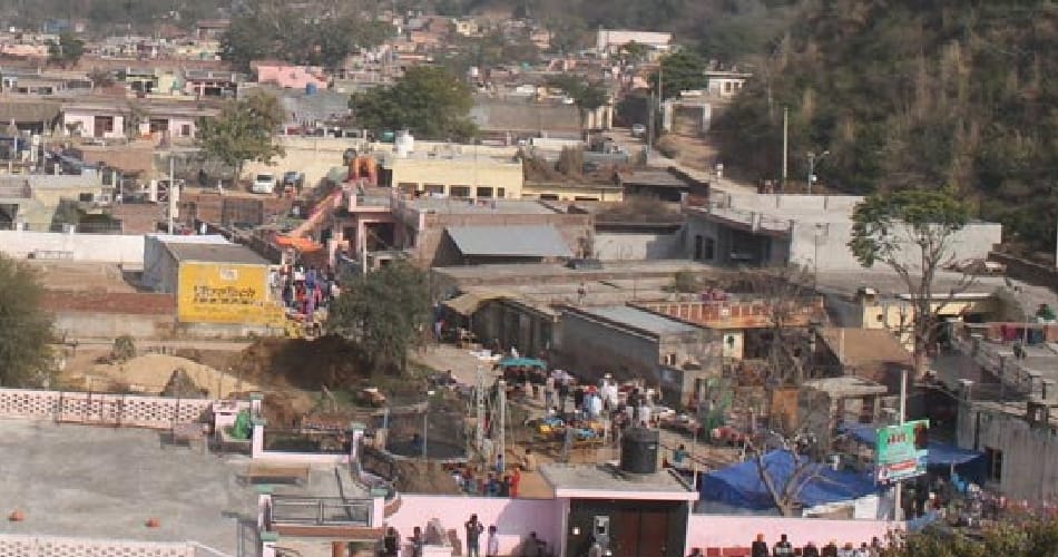 unique place of india, no first floor on house in chandigarh village jayanti majra