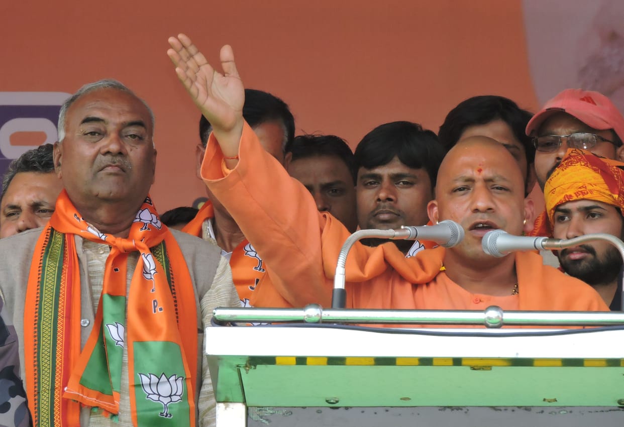 UP's new CM Mahant Adityanath more popular than Keshav, Manoj Sinha 