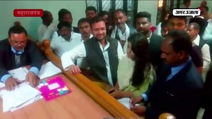 Aman Mani Tripathi files nomination from Nautanwa- Maharajganj as Independent candidate