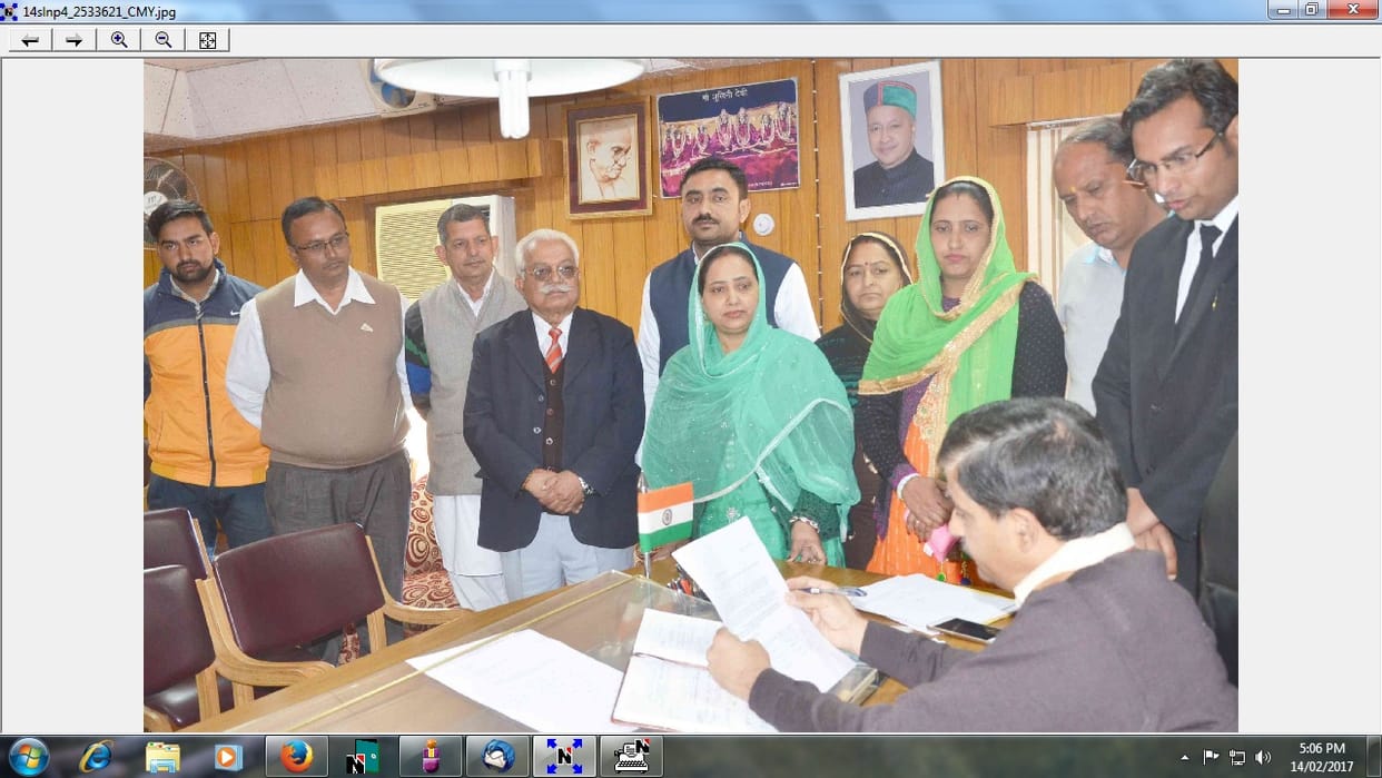 unconfidence issue become In Baddi MC chairmen and vice chairmen