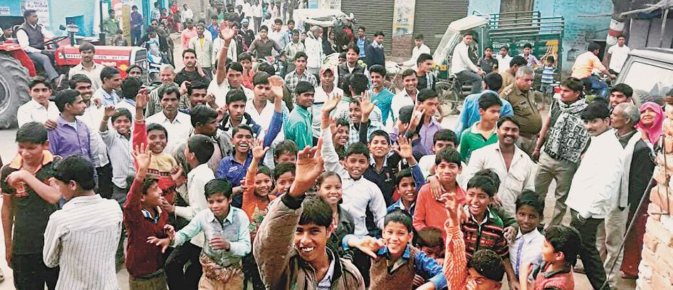Usmanpur stress on the cow attack