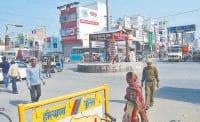 CCTV cameras, nine locations, security, city, jind