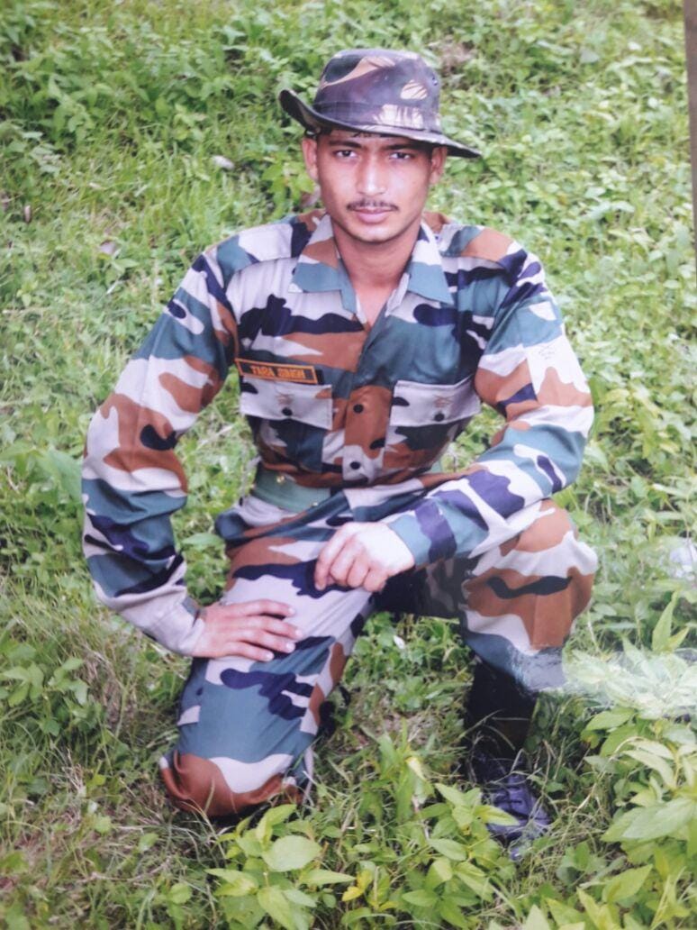 uttarakhand dharmendra martyred in srinagar