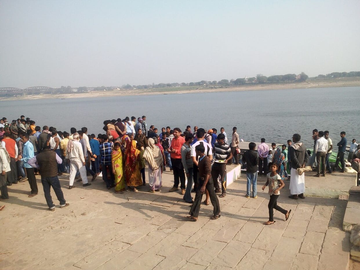 two brothers deep into ganga before sister marraige