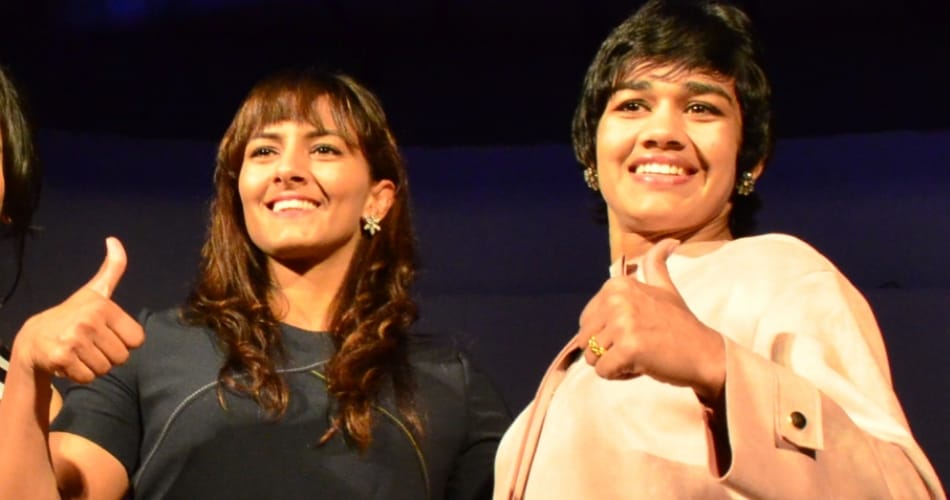 geeta phogat, babita phogat, sakshi malik not participating on one crore dangal on 23 march