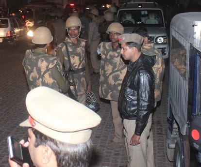 ruckus after death of a girl in Lucknow.