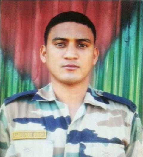 martyr raghuveer singh dead body reached gairsain