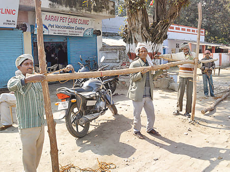 Modi's convoy will pass through the security cordon