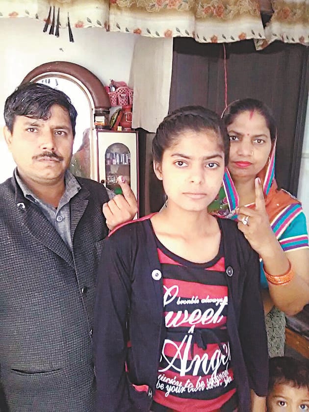 The children sent Selfi, parents showed traces of vote