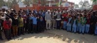 fatehabad,school, gate lock, students, harayana