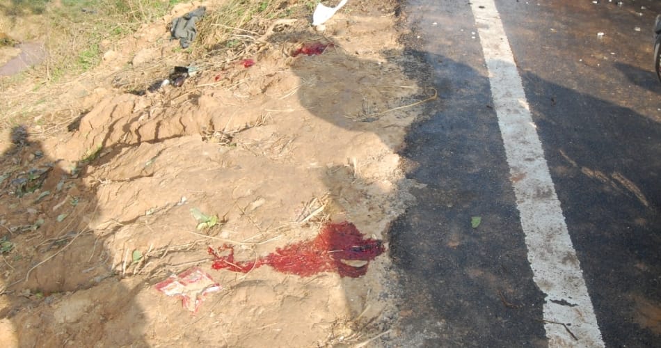 truck hits bike rider two brothers and sister on berwala road panchkula, all of three killed