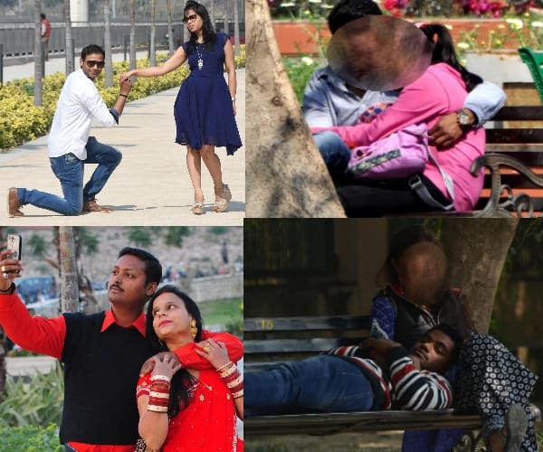  valentine day celebration in Lucknow.