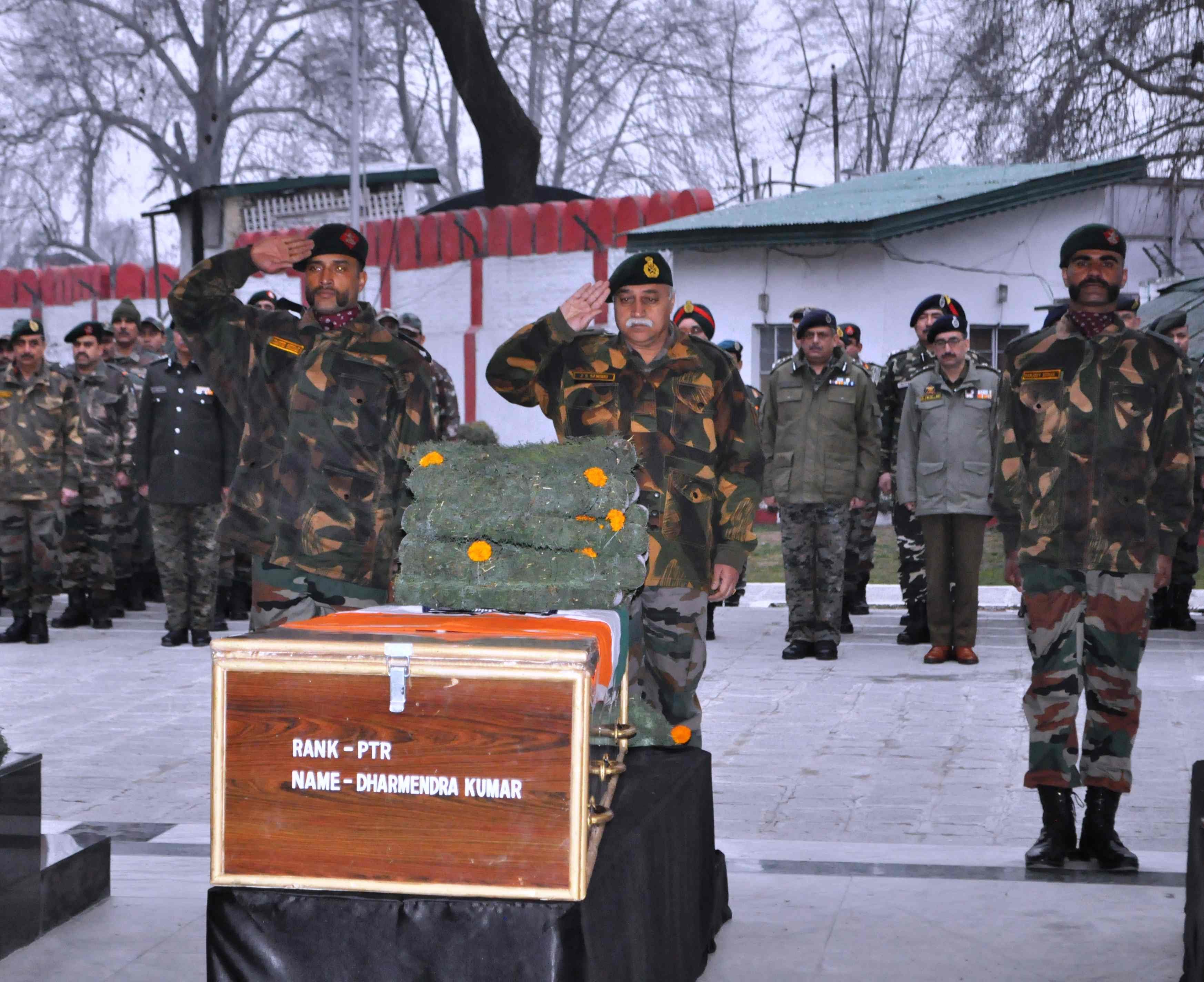 last rites to the martyrs of handwara and bandipora martyrs